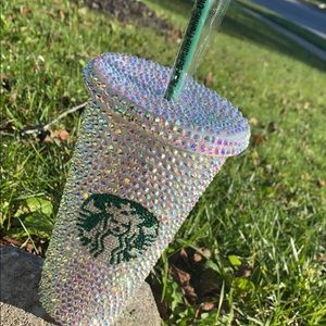 Starbucks bedazzled cup